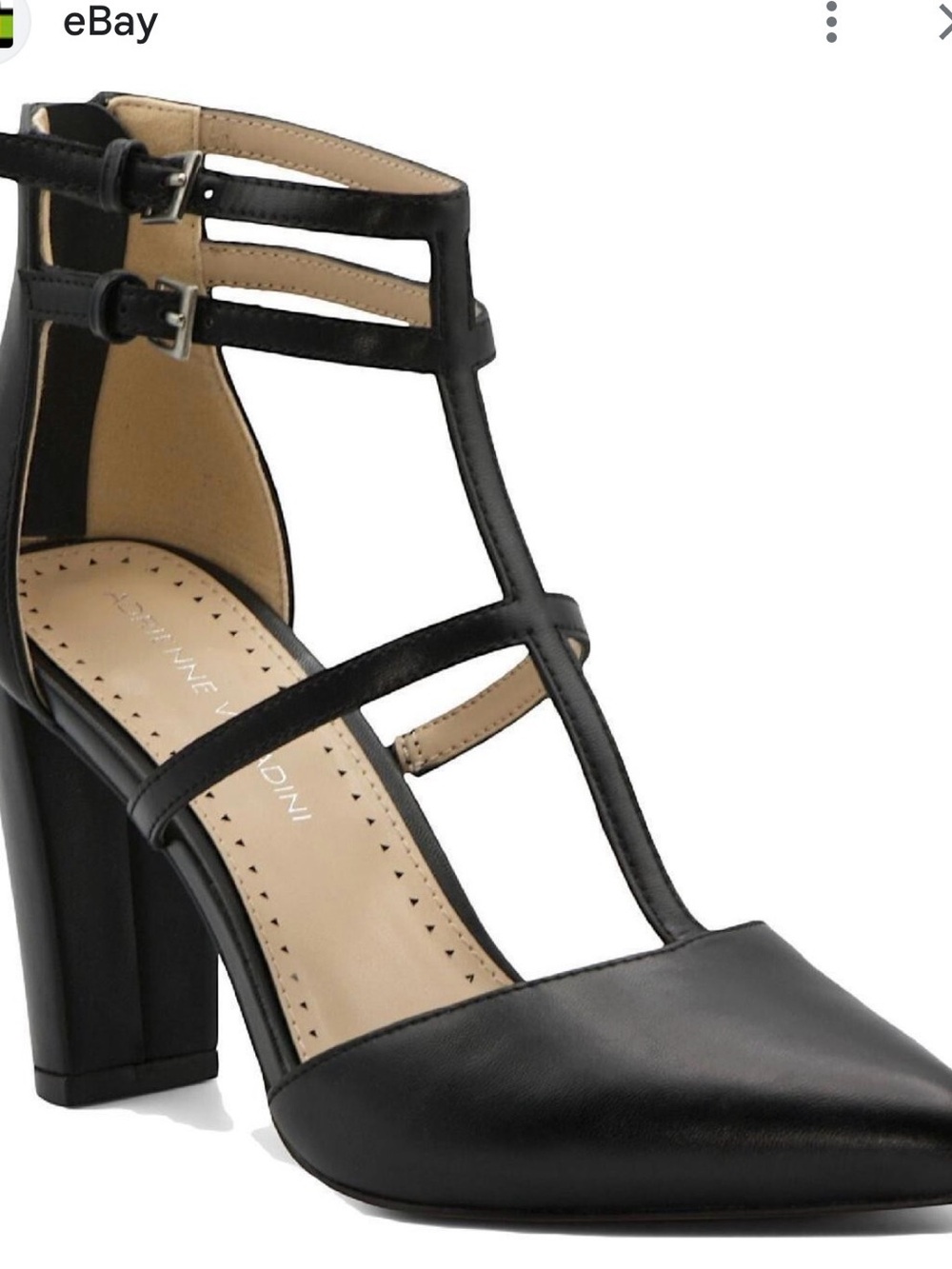 Adrienne Vittadini T-Strap Block HeelS